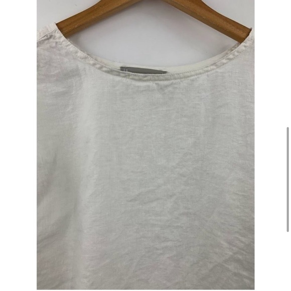 Everlane 100% linen drawstring top - Picture 6 of 11